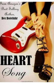 Capa do livor - Série Biker Rockstar 02 - Heart Song