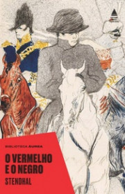 Capa do livor - O Vermelho e o Negro (Biblioteca Áurea)