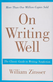 Capa do livor - On Writing Well: The Classic Guide to Writing Nonf...