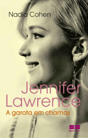 Capa do livor - Jennifer Lawrence: A garota em chamas