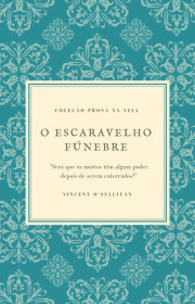 Capa do livor - O Escaravelho Fúnebre (Coleção Prosa na Veia)