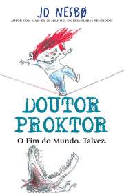 Capa do livro - Doutor Proktor - O Fim do Mundo. Talvez.