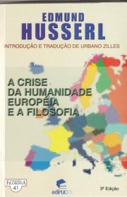 Capa do livor - A Crise da Humanidade Européia e a Filosofia