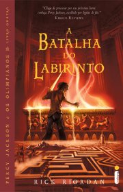 Capa do livor - Série Percy Jackson e os Olimpianos 04 - A Batalha...