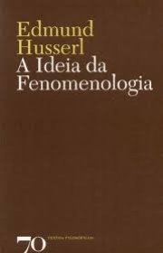 Capa do livor - A Ideia da Fenomenologia