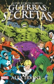 Capa do livor - Série Marvel 09 - Guerras Secretas