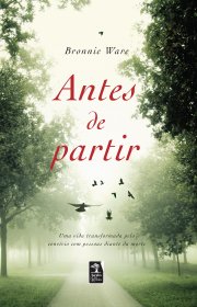 Capa do livro - Antes de Partir