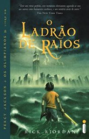 Capa do livor - Série Percy Jackson e os Olimpianos 01 - O Ladrão...