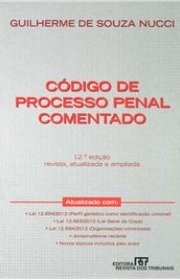 Capa do livor - Código de Processo Penal Comentado