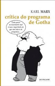 Capa do livor - Crítica do programa de Gotha (Coleção Marx & Engel...