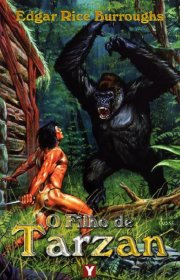 Capa do livor - Série Tarzan 04 - O Filho de Tarzan