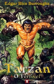 Capa do livor - Série Tarzan 08 - Tarzan, O Terrível