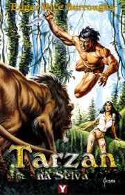 Capa do livor - Série Tarzan 06 - Tarzan na Selva