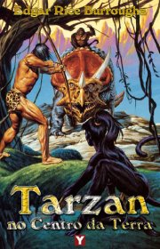 Capa do livor - Série Tarzan 13 - Tarzan no Centro da Terra