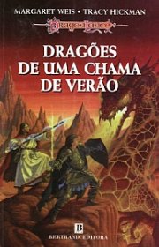 Capa do livor - Série Cronicas de Dragonlance 04 - Dragões de Uma...