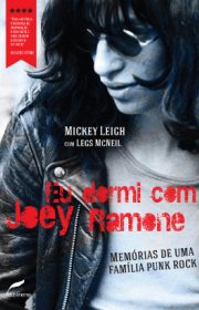 Capa do livor - Eu Dormi com Joey Ramone