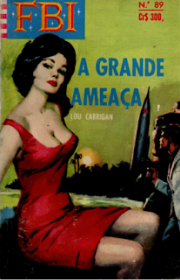 Capa do livor - FBI 89 - A Grande Ameaça