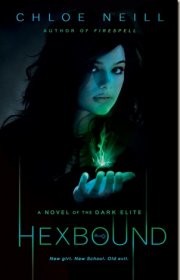 Capa do livor - Série The Dark Elite 02 - Hexbound