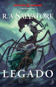 Capa do livor - Série A Lenda de Drizzt 07 - Legado