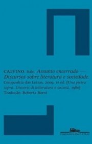 Capa do livor - Assunto Encerrado