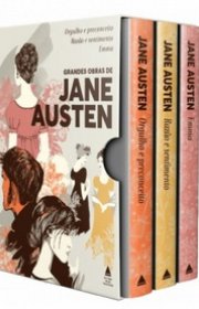 Capa do livor - Grandes Obras de Jane Austen (Box 3 Volumes)