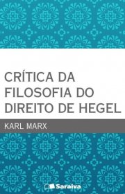 Capa do livor - Crítica da Filosofia do Direito de Hegel