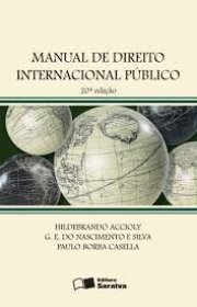 Capa do livro - Manual de Direito Internacional Público