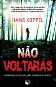 Capa do livro - Não Voltarás