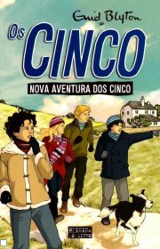 Capa do livor - Série Os Cinco 02 - Nova Aventura Dos Cinco