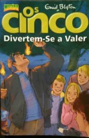 Capa do livor - Série Os Cinco 11 - Os Cinco Divertem-Se A Valer