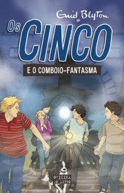 Capa do livor - Série Os Cinco 07 - Os Cinco e O Comboio Fantasma