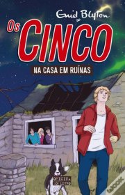 Capa do livor - Série Os Cinco 15 - Os Cinco Na Casa Em Ruínas 