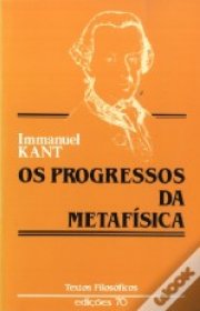 Capa do livor - Os Progressos da Metafísica