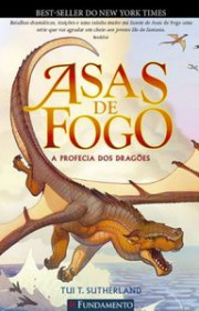 Capa do livor - Série Asas de Fogo 01 - A Profecia dos Dragões