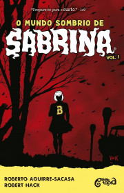 Capa do livor - O mundo sombrio de Sabrina - Volume 01 (HQ)