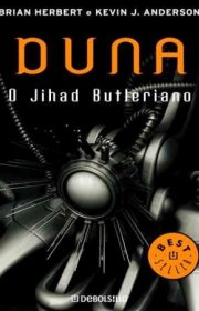 Capa do livro - Série Lendas de Duna 01 - O Jihad Butleriano