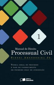 Capa do livor - Manual de Direito Processual Civil Vol 1