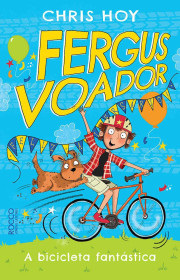 Capa do livor - Série Fergus Voador 01 -  A bicicleta fantástica