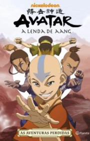 Capa do livor - Avatar, A Lenda de Aang: As Aventuras Perdidas (HQ...