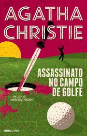 Capa do livor - Det Poirot - Assassinato no Campo de Golfe