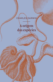 Capa do livor - A Origem das Espécies (Ed. Ubu, 2018)