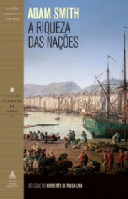 Capa do livor - A Riqueza das Nações (Coleção Clássicos de Ouro)