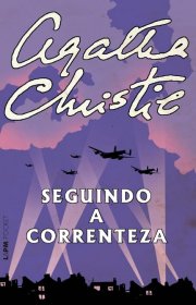 Capa do livro - Det. Poirot - Seguindo a Correnteza