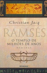 Capa do livor - Série Ramsés 02 - O Templo de Milhões de Anos