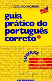 Capa do livor - Guia Prático do Português Correto 03  Sintaxe