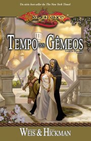 Capa do livor - Série Lendas de Dragonlance 01 - Tempo dos Gêmeos