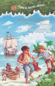 Capa do livor - A Casa da Árvore Mágica 04 - Piratas depois do mei...