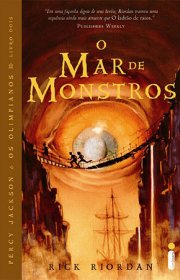 Capa do livor - Série Percy Jackson e os Olimpianos 02 - Mar de Mo...