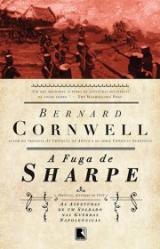 Capa do livor - Série As Aventuras de Sharpe 10 - A Fuga de Sharpe