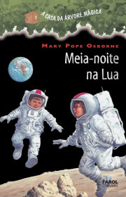 Capa do livor - A Casa da Árvore Mágica 08 - Meia-noite na Lua